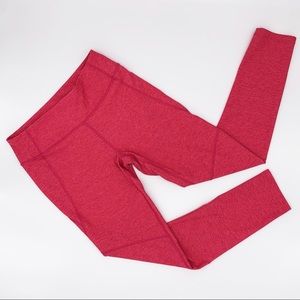OUTDOOR VOICES Pink Heather Leggings Size M